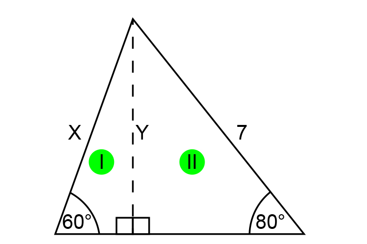 Step 1 redraw the triangle